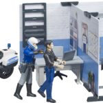 Commissariat de police avec accessoires
