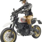 Moto DUCATI Desert avec figurine