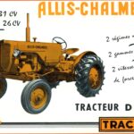 Carte Postale : Tracteur ALLIS CHALMERS D-272