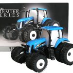 NEW HOLLAND TG-285 jumelées avant et arrière