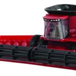 CASE IH 9240 Axial Flow, Moissonneuse Batteuse jumelées avec barre de coupe céréale et becs à maïs
