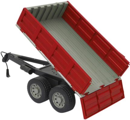 Remorque basculante pour tracteur Radio commandé, rouge – Image 3