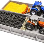 Silo à ensilage double paroi, aspect béton