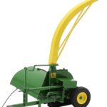 JOHN DEERE Ensileuse à herbes, Modèle artisanal en résine