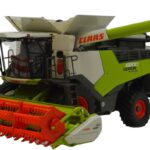 CLAAS Lexion 6800 Moissonneuse Batteuse avec barre de coupe céréale et chariot