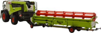 CLAAS Lexion 6800 Moissonneuse Batteuse avec barre de coupe céréale et chariot – Image 3