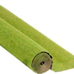 Tapis vert fleuri, 120x60 cm