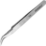 Pince Brucelle bec courbé, 115 mm