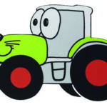 Autocollant mural : CLAAS Axion