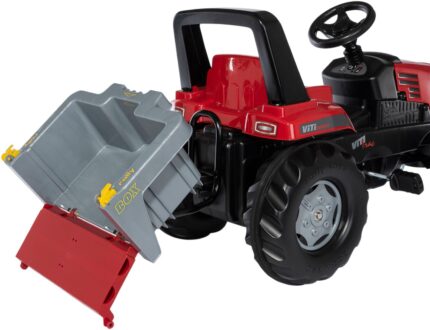 Caisse portable RollyBox, Rouge et Grise – Image 7