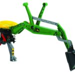 Pelleteuse arrière, bras vert JOHN DEERE