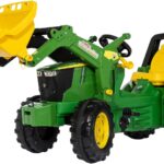 Tracteur à pédales JOHN DEERE 7310R avec chargeur