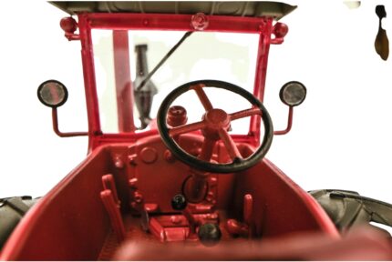 LANZ BULLDOG 45CV avec toit, rouge – Image 3