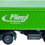 Camion MERCEDES avec remorque basculante