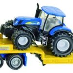 Camion US porte-engins avec tracteurs NEW HOLLAND