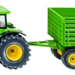 JOHN DEERE avec remorque 4 roues