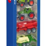 Coffret de 5 Tracteurs et accessoires