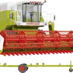 CLAAS Commandor 116CS Moissonneuse batteuse avec chariot de transport de coupe