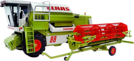 CLAAS Dominator 88 Classic Moissoneuse batteuse avec chariot pour transport de coupe – Image 5
