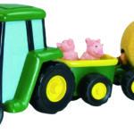 Ensemble JOHN DEERE : JOHNNY Le tracteur et son attelage musical