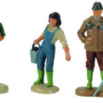 Figurines, 3 pièces