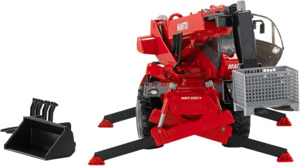 Chargeur télescopique MANITOU MRT 2150 avec accessoires – Image 6