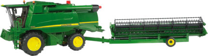 Moissonneuse batteuse JOHN DEERE T6701 avec chariot de transport de coupe – Image 3