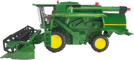Moissonneuse batteuse JOHN DEERE T6701 avec chariot de transport de coupe – Image 4