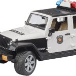 JEEP Wrangler Rubicon POLICE avec figurines et accessoires