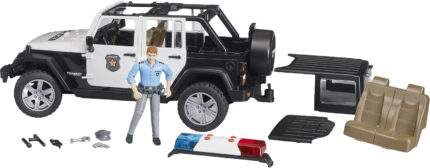 JEEP Wrangler Rubicon POLICE avec figurines et accessoires – Image 4