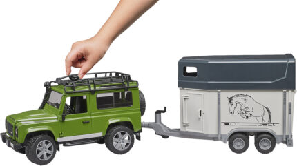 LAND ROVER Defender avec Van et cheval – Image 3