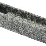 Mangeoire granit, grande taille 70x17x12mm