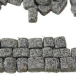 Pavé Granit jaunâtre ~4,5x4,5x5mm, 700 pièces