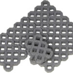 Pavé grille gazon gris 18,8x12,5x5,3 mm, 50 pièces