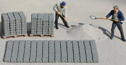 Pavé gris 8,5x8,5x4mm, 250 pièces – Image 3