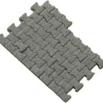 Pavé autobloquant H gris, 6,2x5,2x2,5mm, 800 pièces