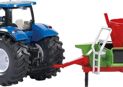 NEW HOLLAND avec chargeur et distributeur STRAUTMANN – Image 4