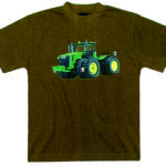 T-Shirt Enfant JOHN DEERE 9560R, marron