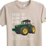 T-Shirt Adulte L avec JOHN DEERE série 8R