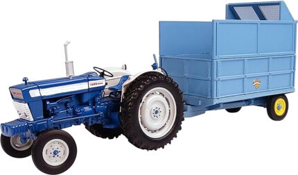 Remorque d'ensilage 1 essieu, bleu – Image 8