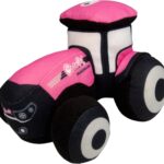 Peluche CASE IH Magnun, Rose, Petit Modèle