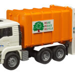 Camion poubelle MAN TGA avec 2 poubelles