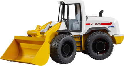 Chargeur sur roues, blanc et jaune – Image 3