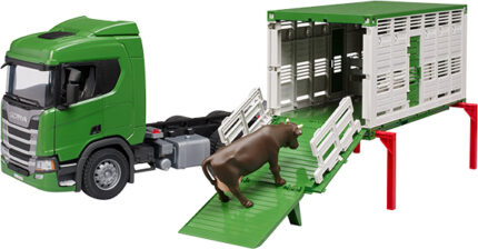 Camion bétaillère SCANIA avec vache – Image 6