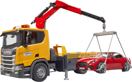 Dépanneuse SCANIA Super avec voiture de sport – Image 3