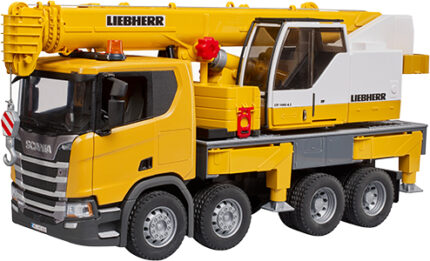 Camion SCANIA avec grue LIEBHERR – Image 3