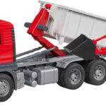Camion à container déposable MAN avec chargeur SCHAFFER