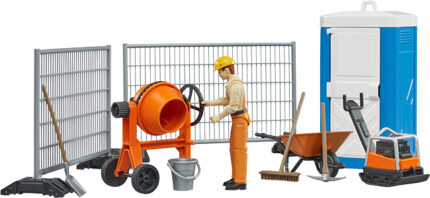 Coffret de chantier avec figurine et accessoires – Image 3