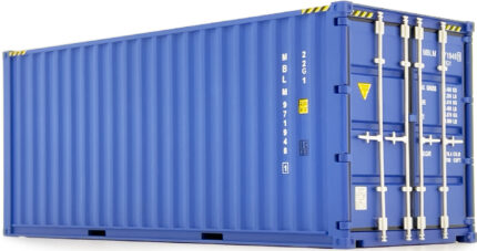 Container 20 pieds, bleu – Image 3
