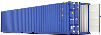 Container 40 pieds, bleu – Image 3